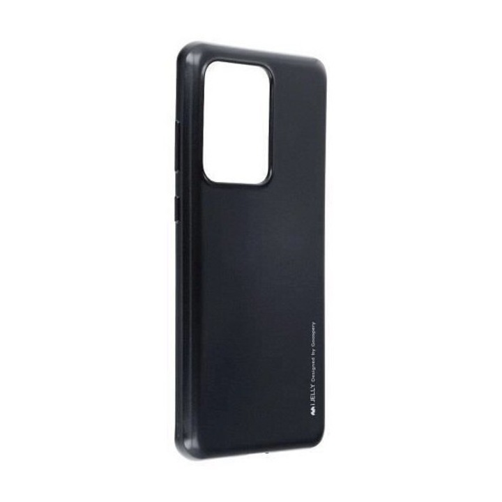 Husa de telefon compatibil cu Samsung Galaxy S20 Ultra - Goospery TPU i-Jelly Case Negru