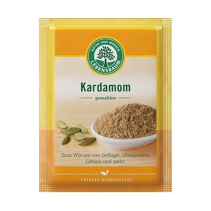 Darált bio kardamom, Lebensbaum, 10g