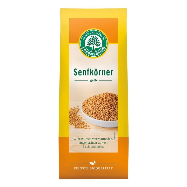 Bio sárga mustármag, Lebensbaum, 80g