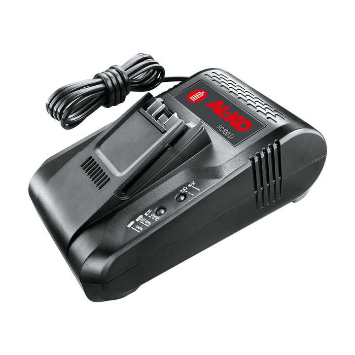 Incarcator pentru acumulatori, Al-Ko, 18 V, Pentru baterii de 2.5/4/5/6 Ah, Negru