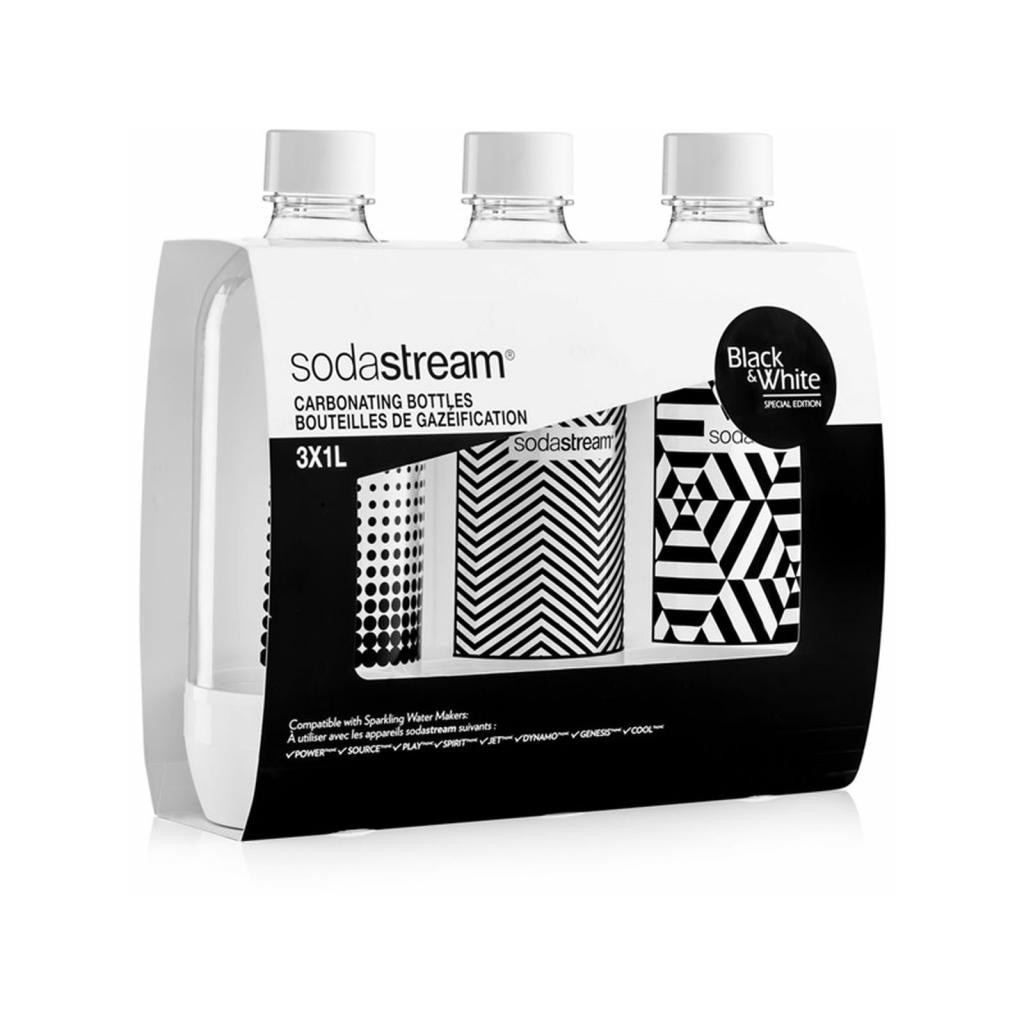 Bouteille spéciale à gazéification Fuse de 1 L en acier inoxydable -  Sodastream