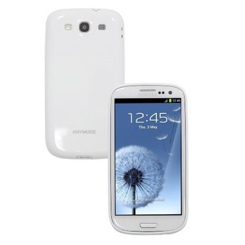 Husa Anymode Samsung Galaxy S3 Mini Hard Cover Alba Husa Anymode Samsung Galaxy S3 Mini Hard Cover Alba