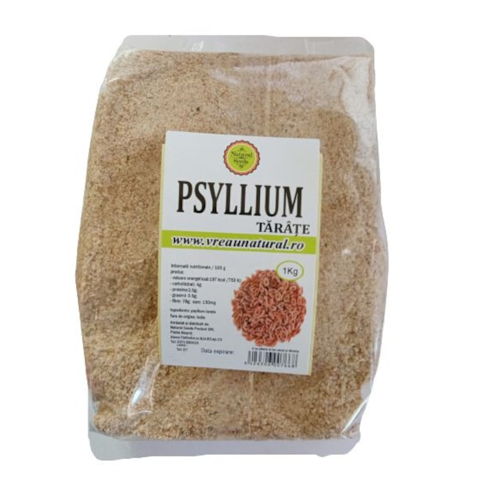 Psyllium korpa 1 kg, természetes magvak termék