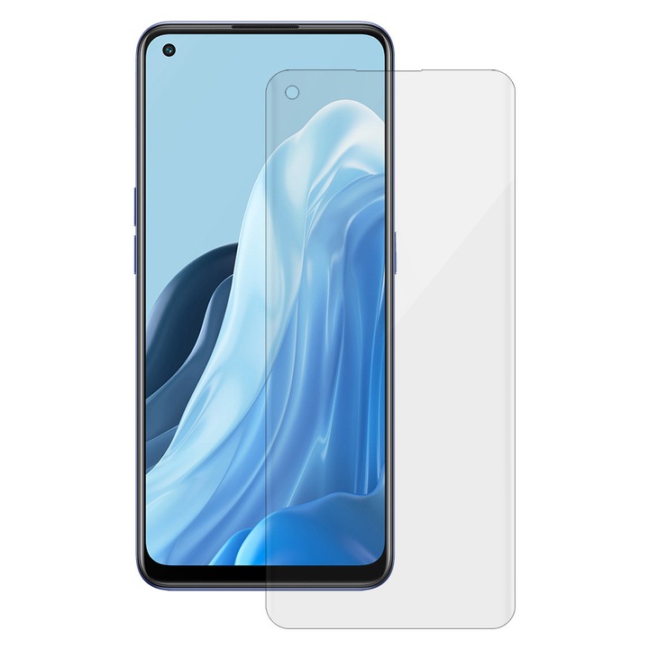 Folie SILKASE pentru OPPO Reno7 5G, protectie ecran, silicon regenerabil