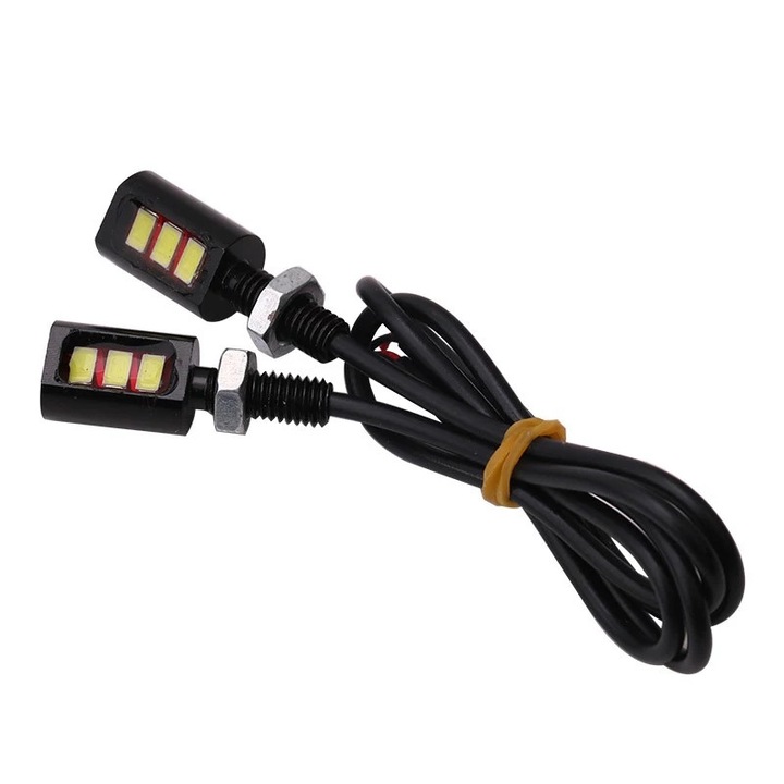 Set 2 lampi de numar universale 12v , lumina alba 6000k