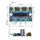 Amplificator XH-A305 2.1, 2x50W+100W, Bluetooth 5.0, Multicolor