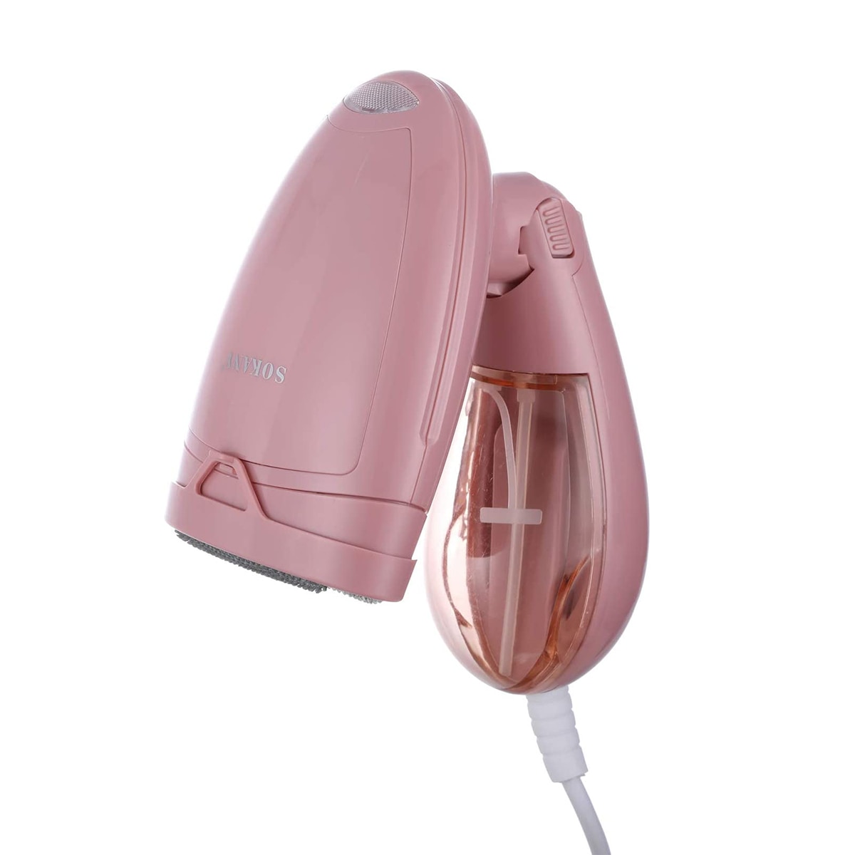 Aparat de calcat vertical cu abur Sokany SK-3060, 1500W, 130ml, Roz