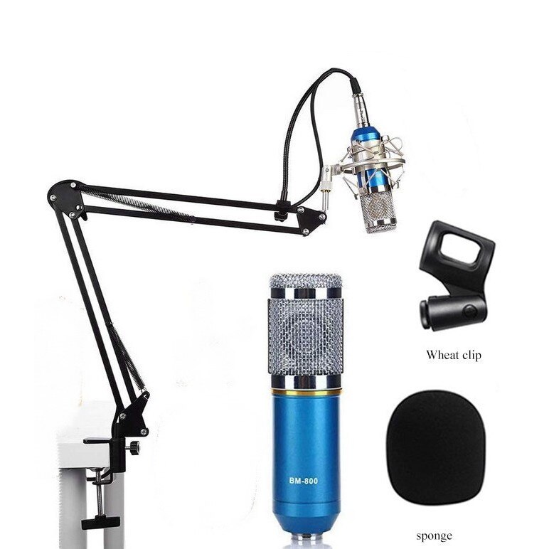 Podcast Equipment Bundle, BM-800 Mic Kit et V8 & # Belgium
