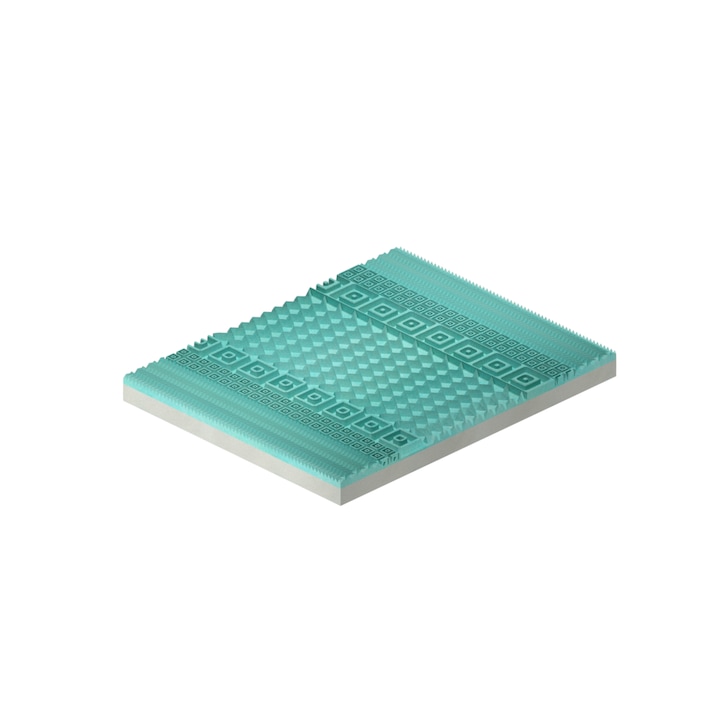 SEVEN H2 félkemény, 200x160x15 cm, hideghab matrac, antiallergén, levehető és mosható huzattal