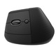 Logitech Lift balkezes függőleges ergonómikus vezeték nélküli egér, Grafitszürke