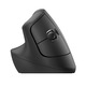 Logitech Lift balkezes függőleges ergonómikus vezeték nélküli egér, Grafitszürke
