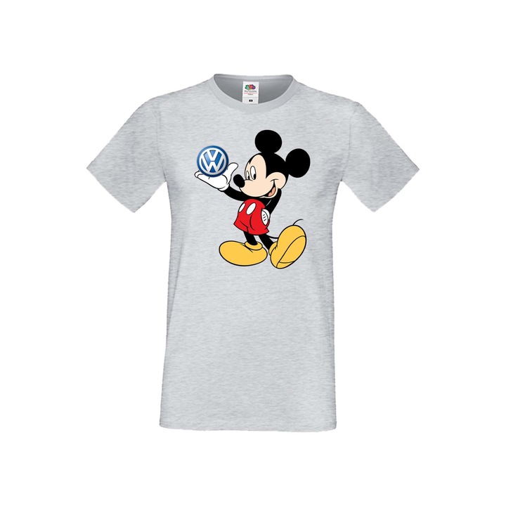 Tricou barbati Mickey Mouse Mickey Mouse Disney Tralala Mickey Mouse VW, gri, M