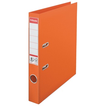 Biblioraft Esselte No.1 Power, PP/PP A4, 50mm, portocaliu Biblioraft Esselte No.1 Power, PP/PP A4, 50mm, portocaliu