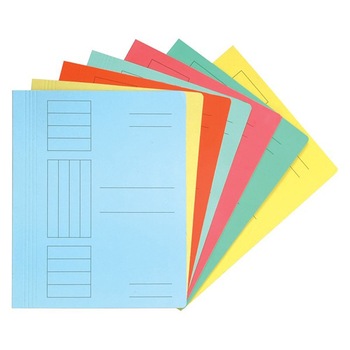 Dosar cu sina, carton color, 230 gr/mp, verde Dosar cu sina, carton color, 230 gr/mp, verde