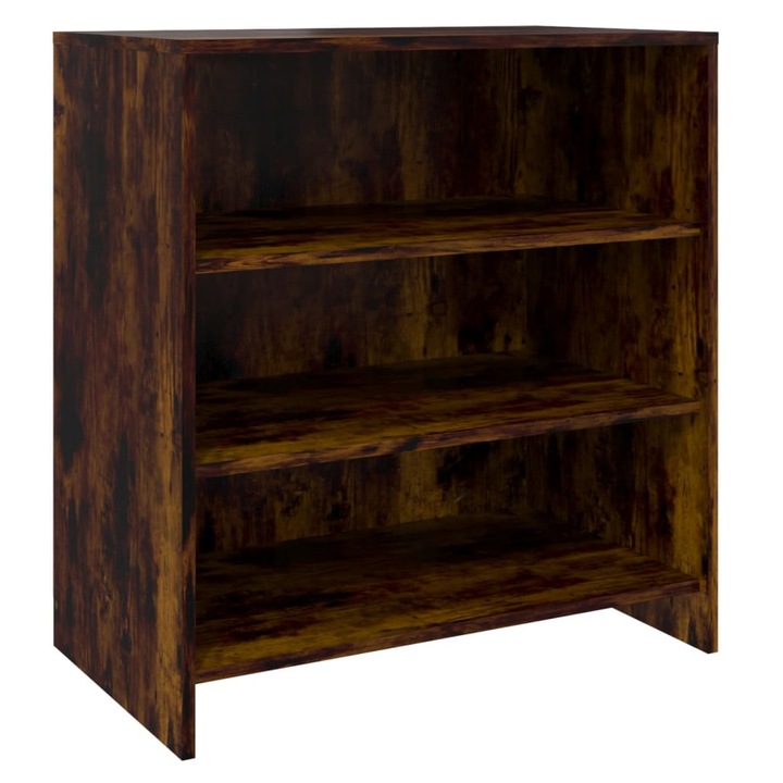 Сайдборд vidaXL, Опушен дъб, 70x40,5x75 см, Инженерно дърво, 17.4 kg