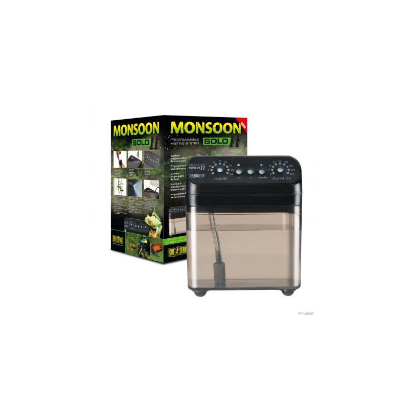 Exo Terra Monsoon Solo 2 уред за мъгла за терариуми eMAG.bg