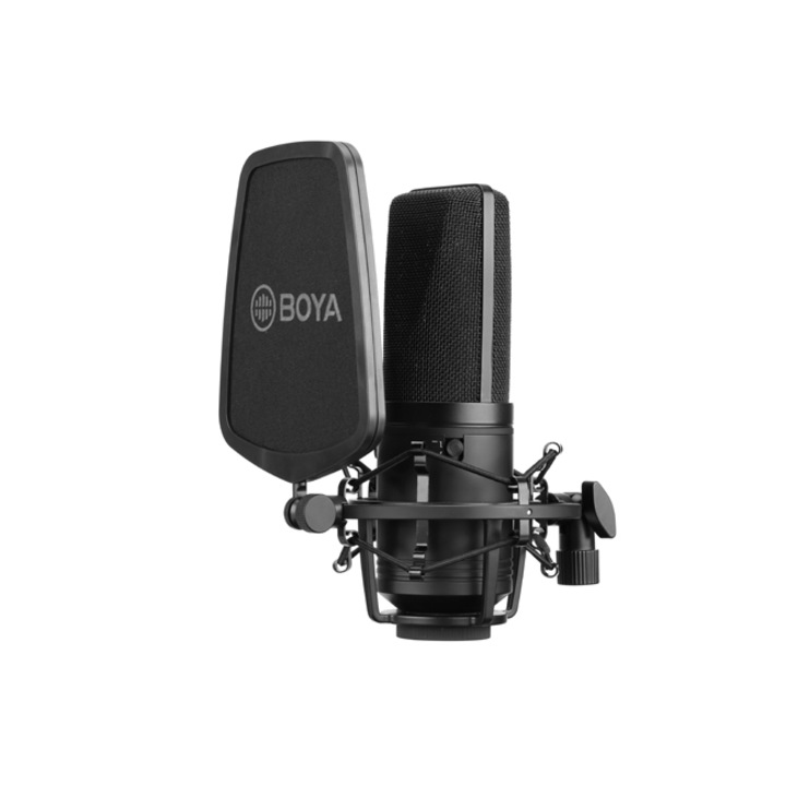 Микрофон BOYA BY-M1000 - кондензаторен, XLR