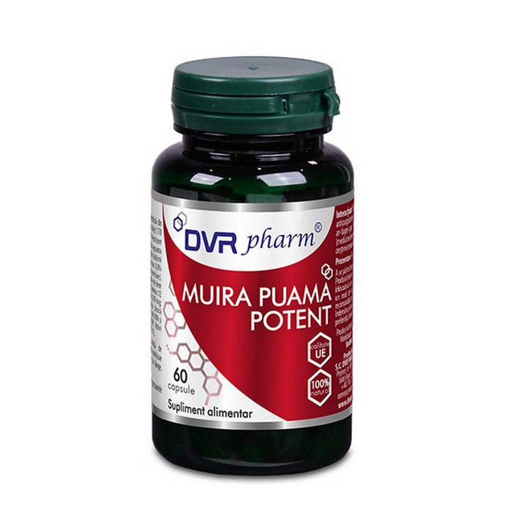 Muira Puama Potent 60 capsule Dvr Pharm