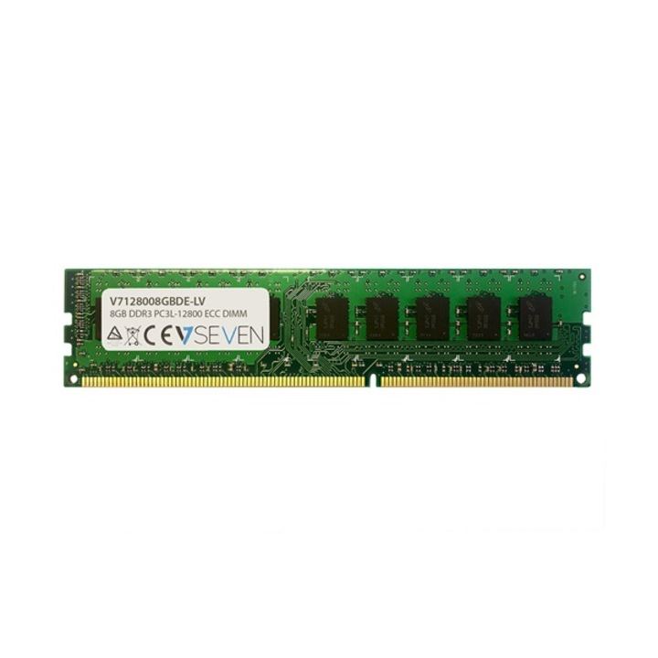 Оперативна памет V7 RAM DDR3 8GB 1600MHz ECC DIMM CL11 1.35V (V7128008GBDE-LV)