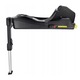 Carucior 4 in 1 Adamex Olivia, cu baza ISOFIX, Linen & EcoLeather BR260, Grey Fox