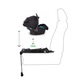 Carucior 4 in 1 Adamex Olivia, cu baza ISOFIX, Linen & EcoLeather BR260, Grey Fox