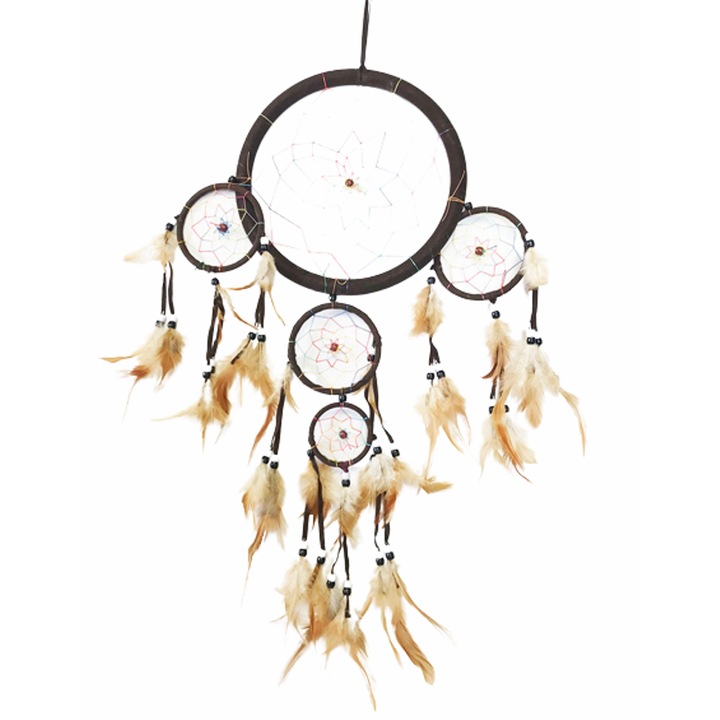 Капан за сънища Ahelos , 5 кръга, Кафяв