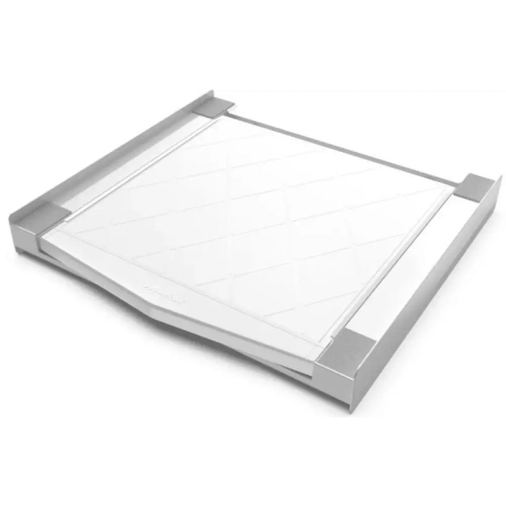 Kit universal de suprapunere a masinii de spalat si a uscatorului de rufe, Meliconi, Torre Square L60 Base
