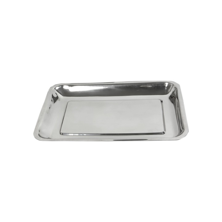Tava inox, dimensiuni 325 x 230 x 28mm, PRIMA