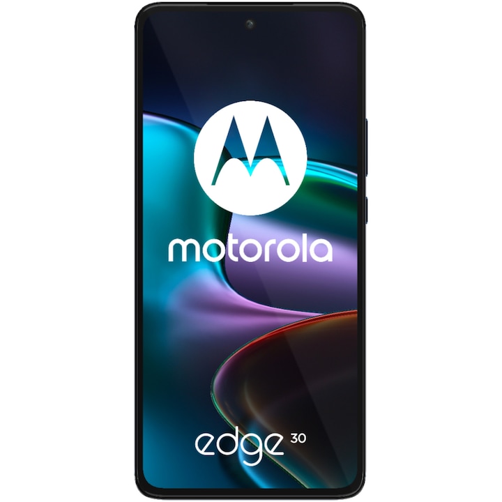 Motorola Edge 30 mobiltelefon, Dual SIM, 256GB, 8GB RAM, 5G, Meteor Grey
