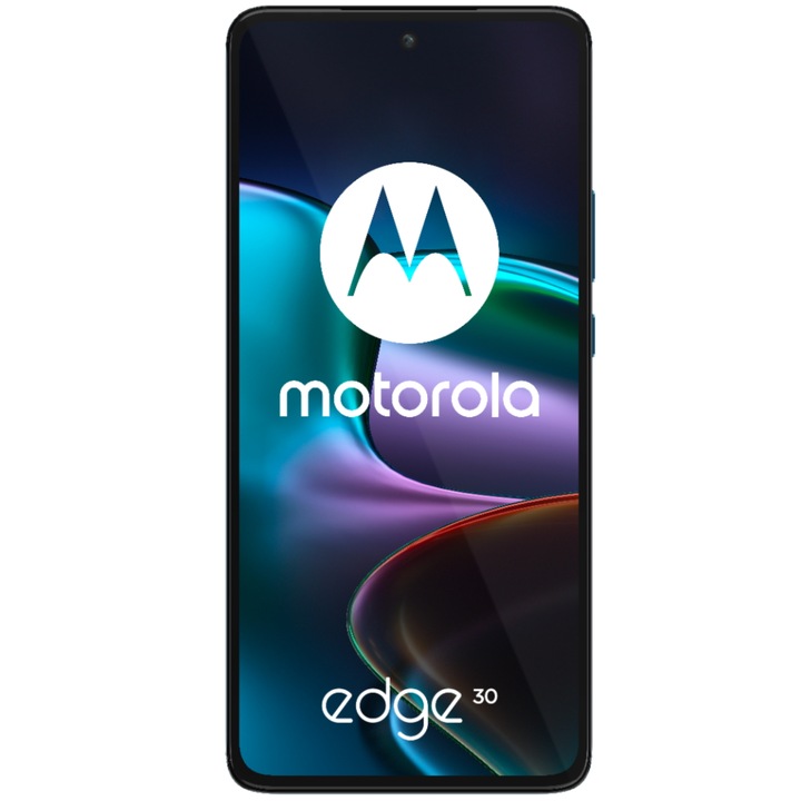 Telefon mobil Motorola Edge 30, Dual SIM, 256GB, 8GB RAM, 5G, Aurora Green