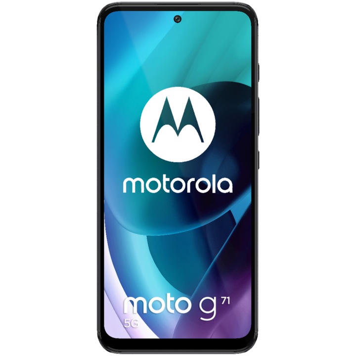 Motorola Moto G71 mobiltelefon, Dual SIM, 128GB, 6GB RAM, 5G, Iron Black