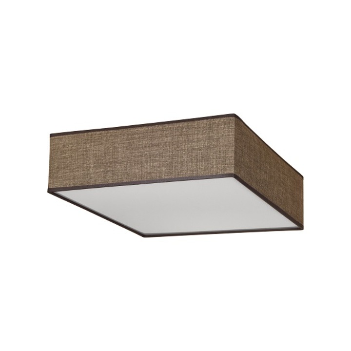 Плафон Lightstyle Риц Сами Кафяв, 400х400, 4хЕ27