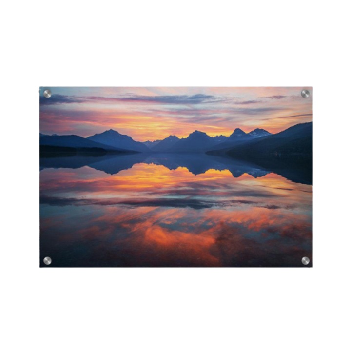 Tablou poster, Walljar, Lac glaciar, 70 x 100 cm