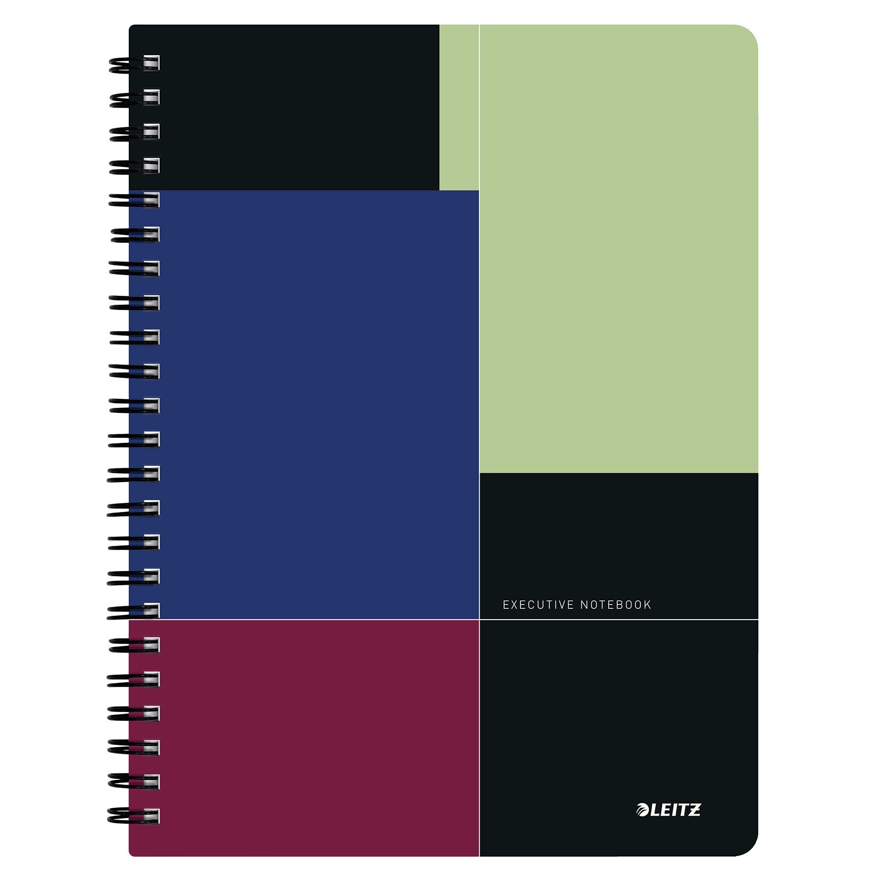 Caiet Leitz Executive cu spira, coperta PP, A4, dictando