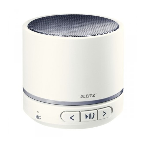 Mini-difuzor portabil Leitz WOW cu Bluetooth Alb