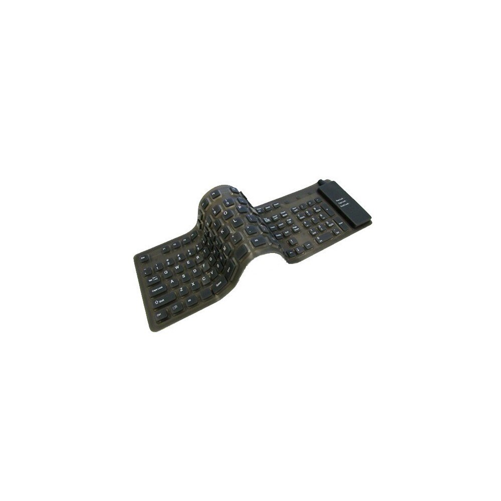 Гъвкава клавиатура, usb или ps2, черна - eMAG.bg