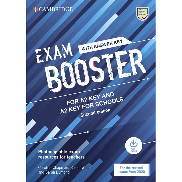 Exam Booster for Key and Key for Schools with Answer Key with Audio for the Revised 2020 Exams Photocopiable Exam Resources for Teachers