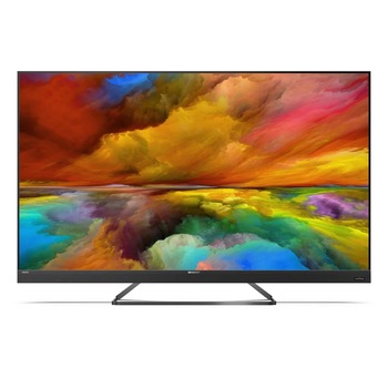 Televizor Sharp QLED 55EQ3EA, 139 cm, Smart Android TV, 4K Ultra HD, Clasa G