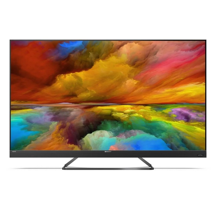 Televizor, Sharp, 55EQ3EA, 139 cm, 4K, Ultra HD, Negru