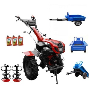 Pachet Motocultor Profesional Weima Wm1100F 6 Viteze - Benzina 16Cp cu Diferential, 11 Piese