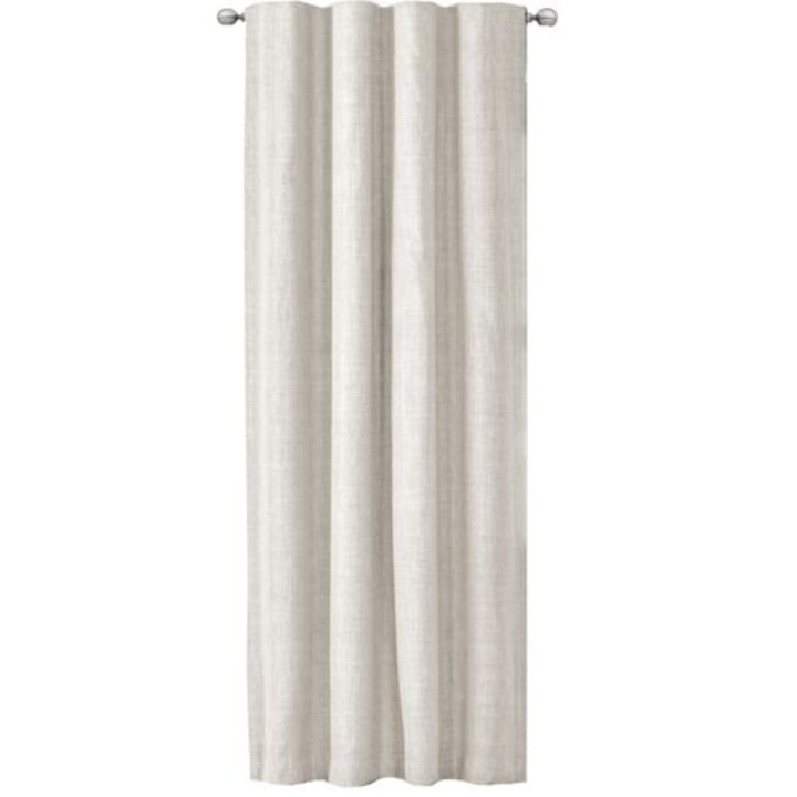 Draperie Elfie Opac cu rejansa Jemidi, 140 x 245 cm, Alb, Poliester, 55333.02