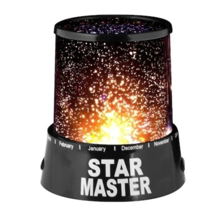 Lampa de veghe FOXMAG24, cu proiectie astronomica, cu baterii