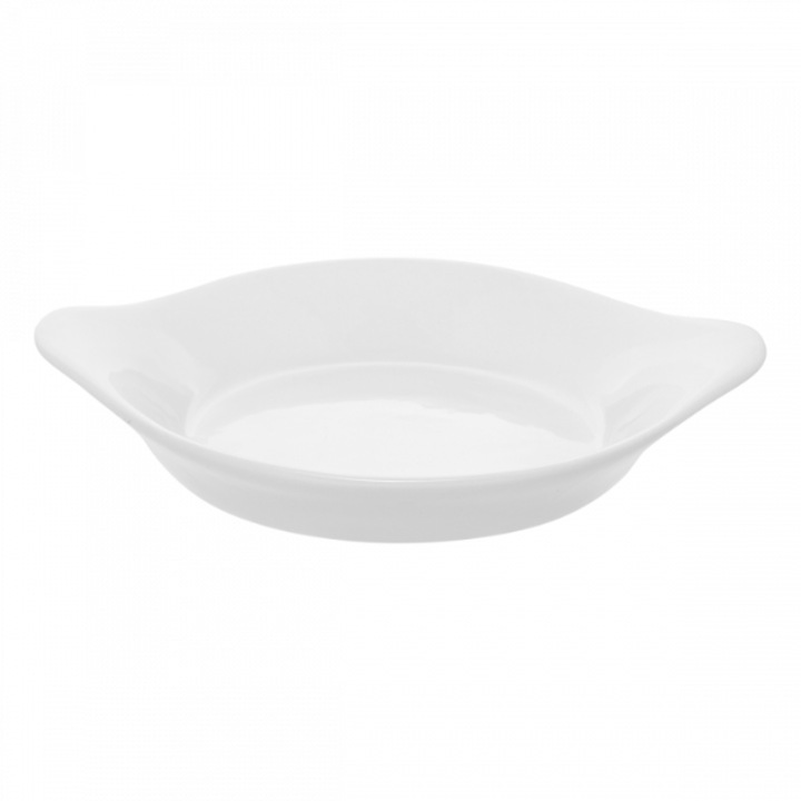 Bol pentru oua Hotel Inn, 21 cm, Portelan, Alb