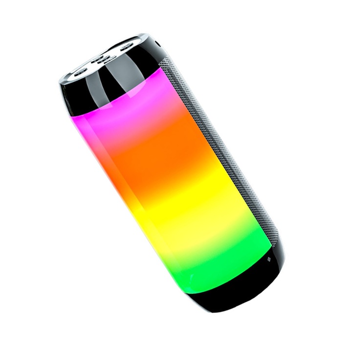 Boxa portabila Bluetooth, Lankoer, IPX5, Impermeabil, Stereo 3D, Timp de redare 8 ore, Multicolor