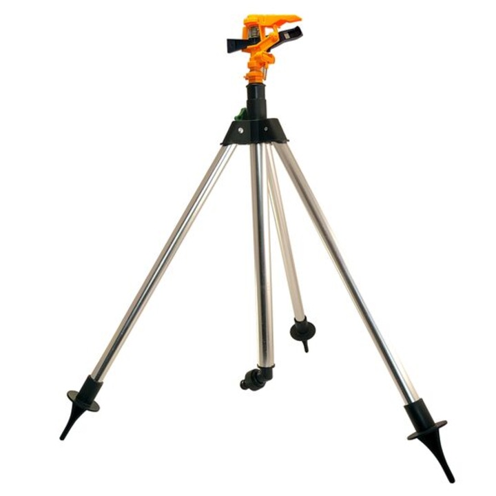 Разпръсквачка, пулсираща, пластмасова, с телескопична статив, 550-930 мм