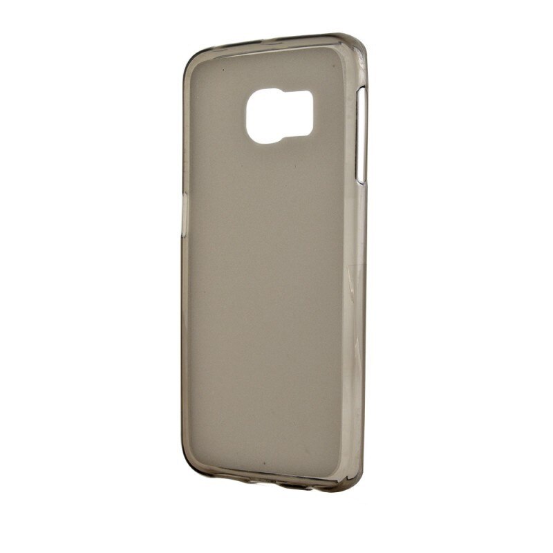 Husa Lemontti Silicon pentru Samsung Galaxy S6 Edge G925, Negru