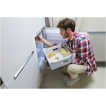 Combina frigorifica incorporabila Candy CBL3518EVW, 263 l, Clasa E, Low Frost, WiFi, Control electronic, H 177 cm, Alb