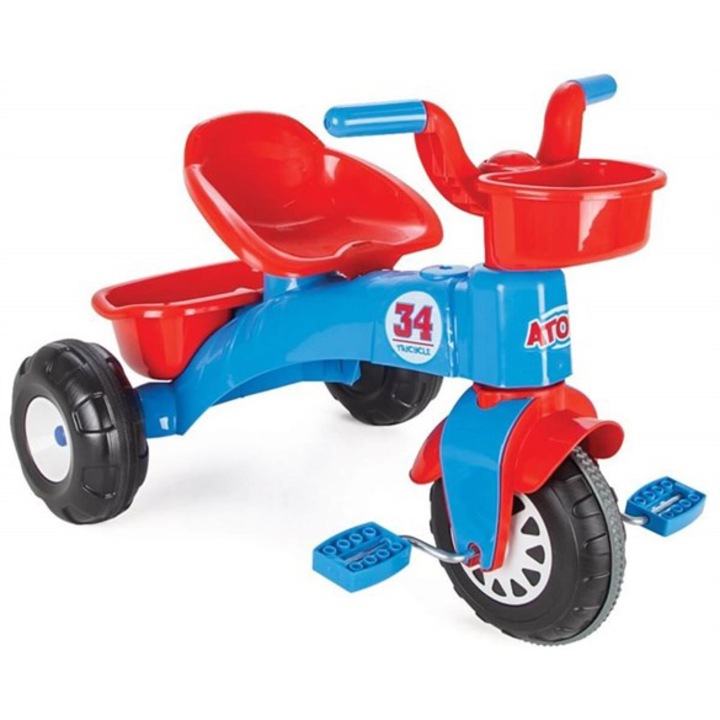 Tricicleta Pilsan - Atom, rosu/albastru