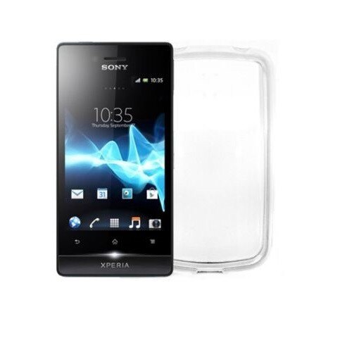 Carcasa Celly TPU Sony Xperia Miro Transparenta