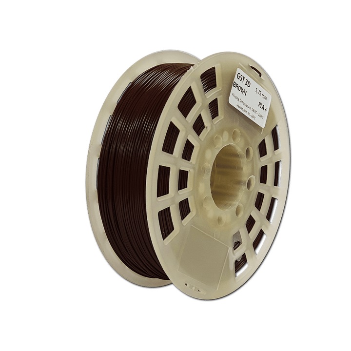 Filament PLA + GST3D Culoare Maro, 1.75 mm, 1 kg